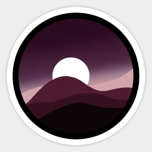 Night Sky Sticker